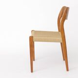 Set of 6 Møller Model 71 Chairs | Danish Modern Teak Dining Chairs | 1960s