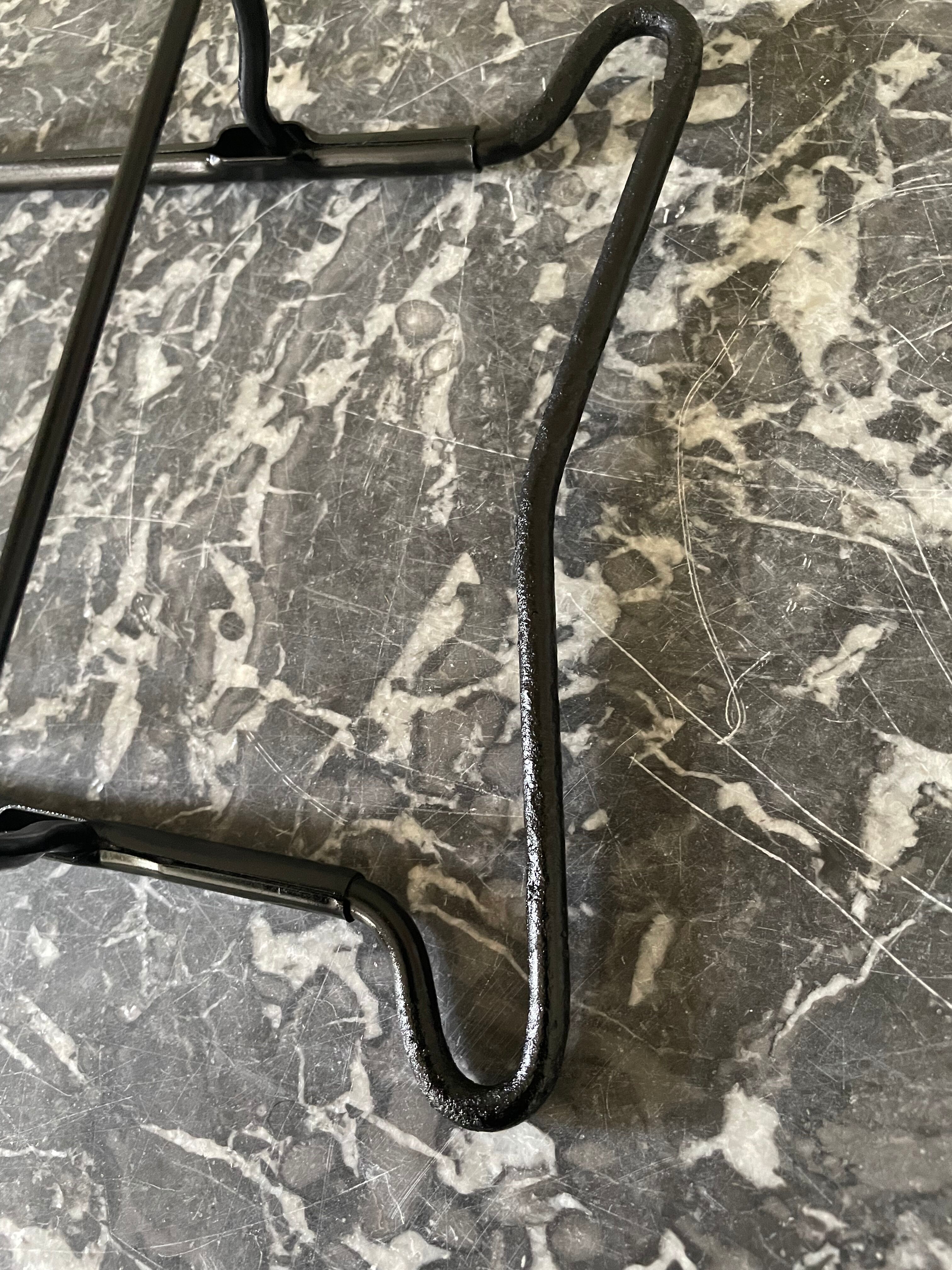 Vintage black bottle holder