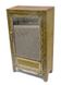Vintage buffet mirror old art deco teak furniture original green patina