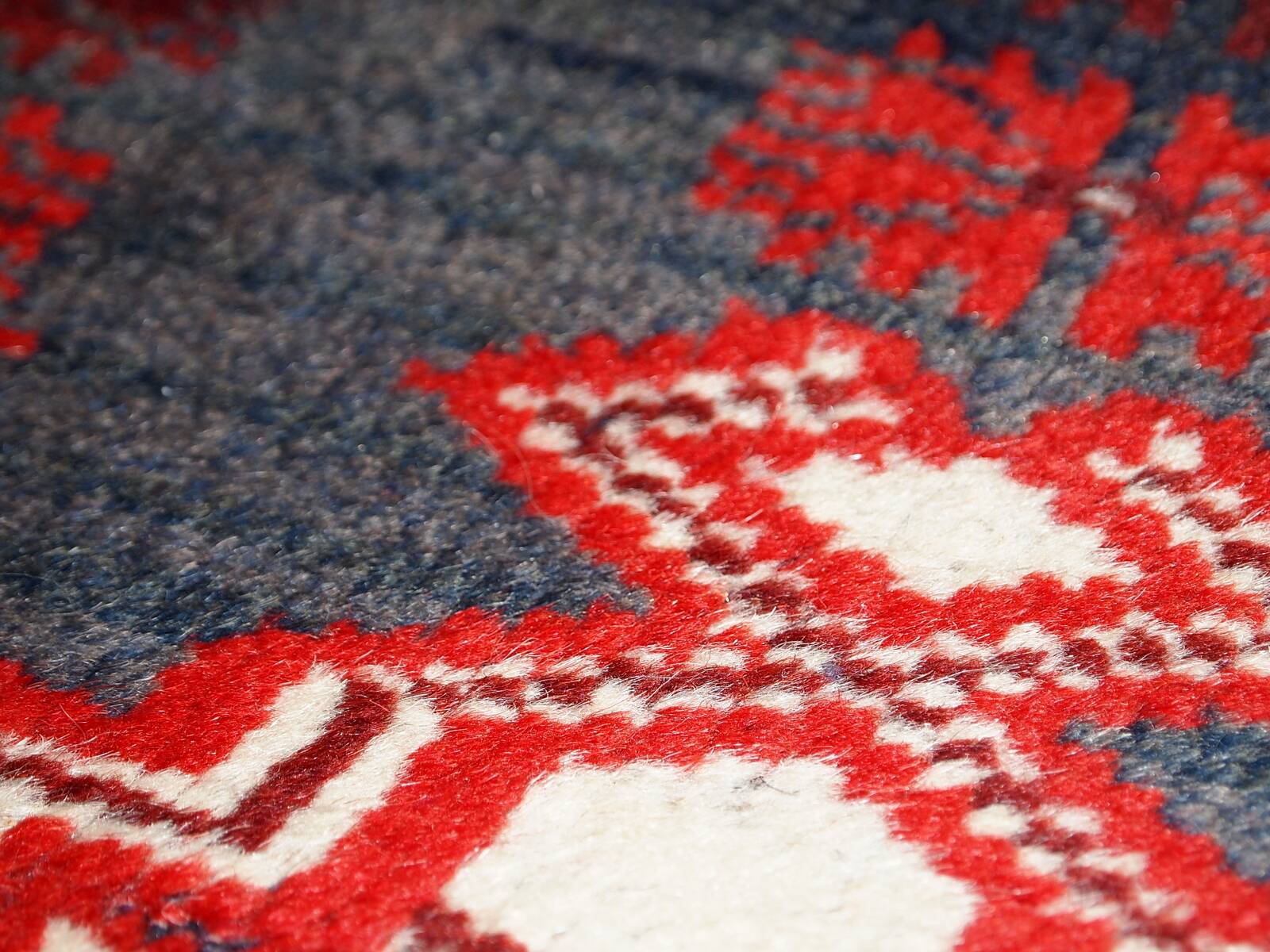 Tapis vintage fait main Anatolien turc 87cm x 145cm (1970s)