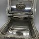 English silver metal dish