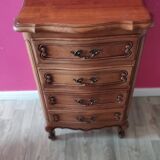 Vintage wooden chest of drawers storage unit