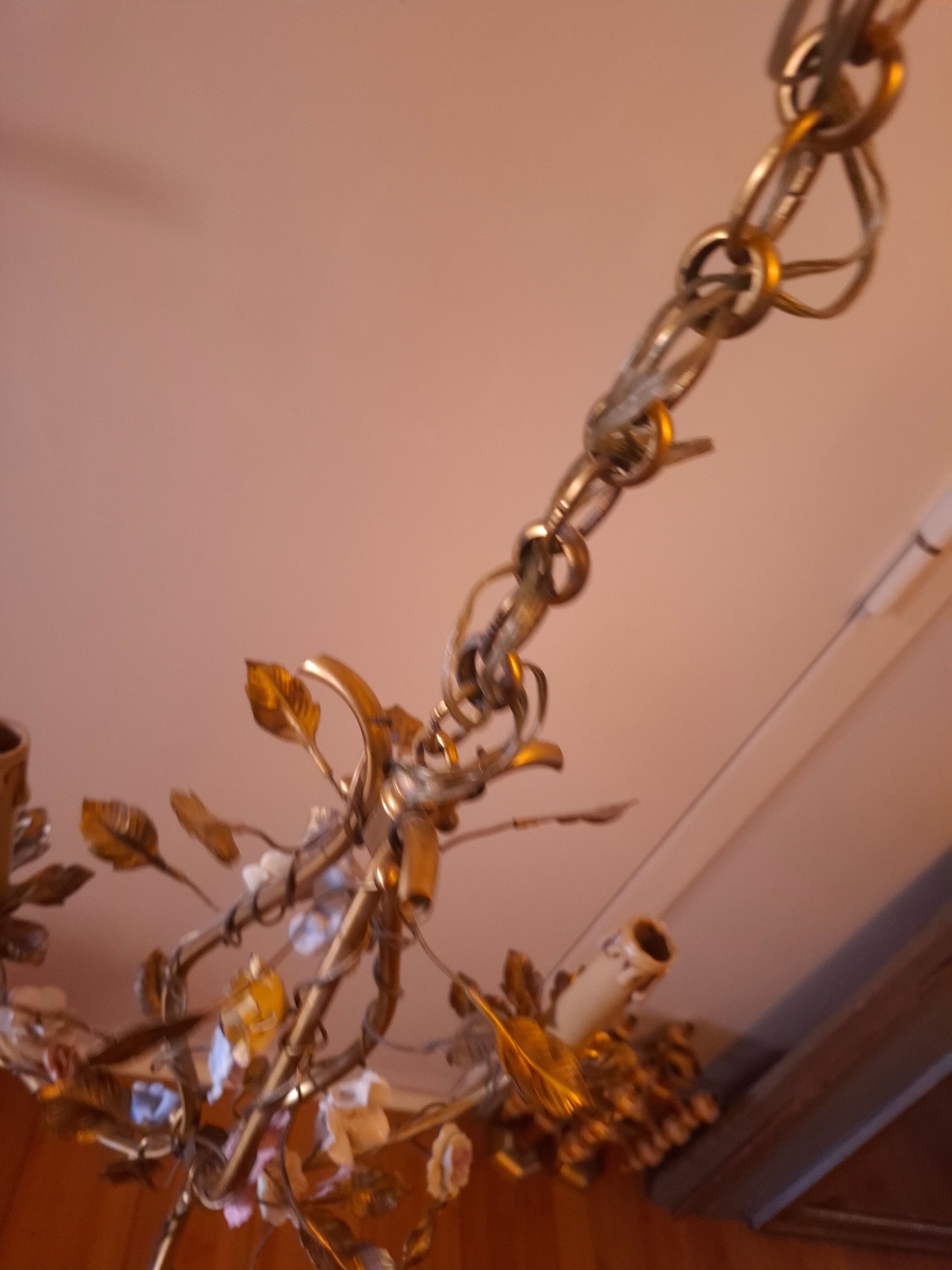 Lustre flower decoration