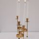 Mid-century modern metal candlesticks by Gunnar Ander for Ystad-Metall, Sweden, 1960s