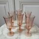 Set of 6 Rosaline champagne flutes