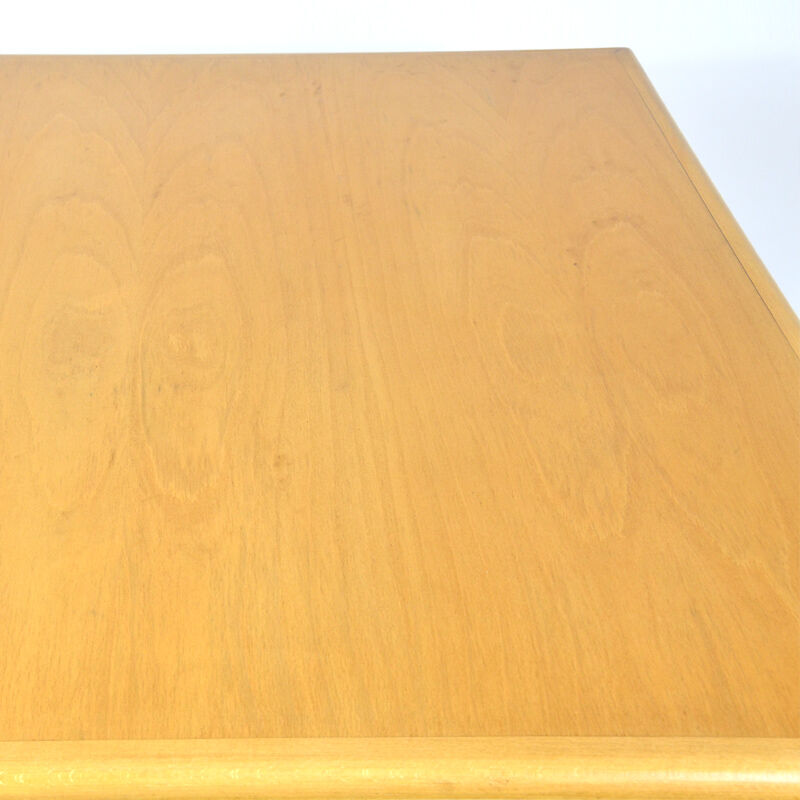 Square wooden 80s table