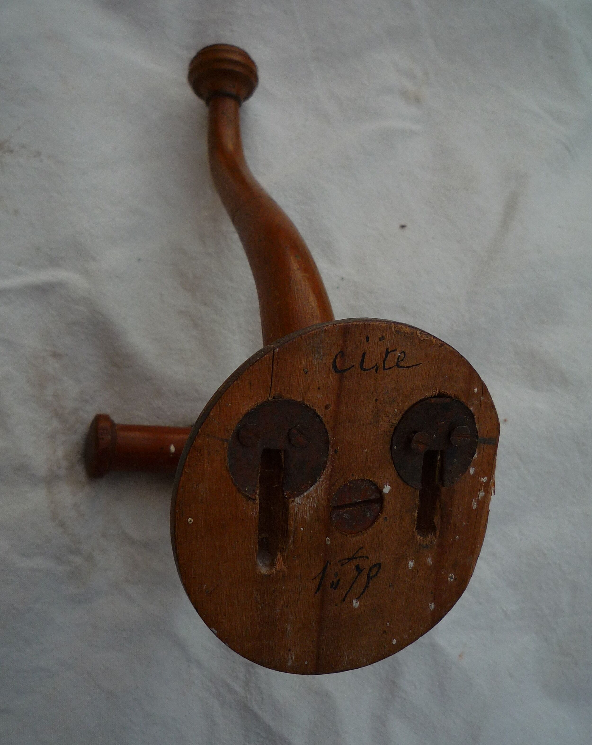 Wooden coat rack, art deco style 1900s