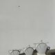 Art Deco teapot, 1930s, white and silver porcelain