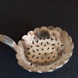 Antique silver metal shaker