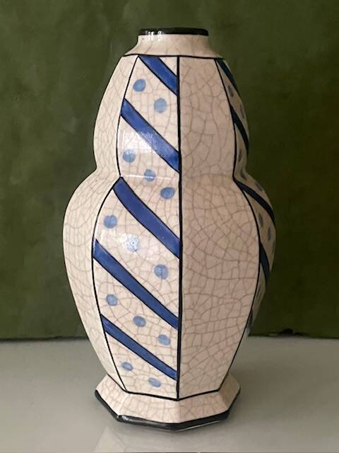 Charles Catteau Vase, Boch Keramis, Art Deco