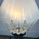 Diamond lamp in Murano glass, Italy 1970