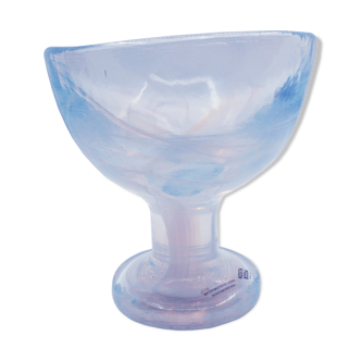 Kosta Boda glass cup with label