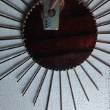 Miroir soleil fer forgé