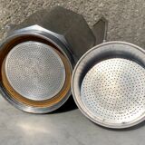 Italian coffee maker 8-10 cups vintage 70s very good condition