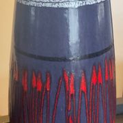 Vase vintage en céramique émaillée Germany