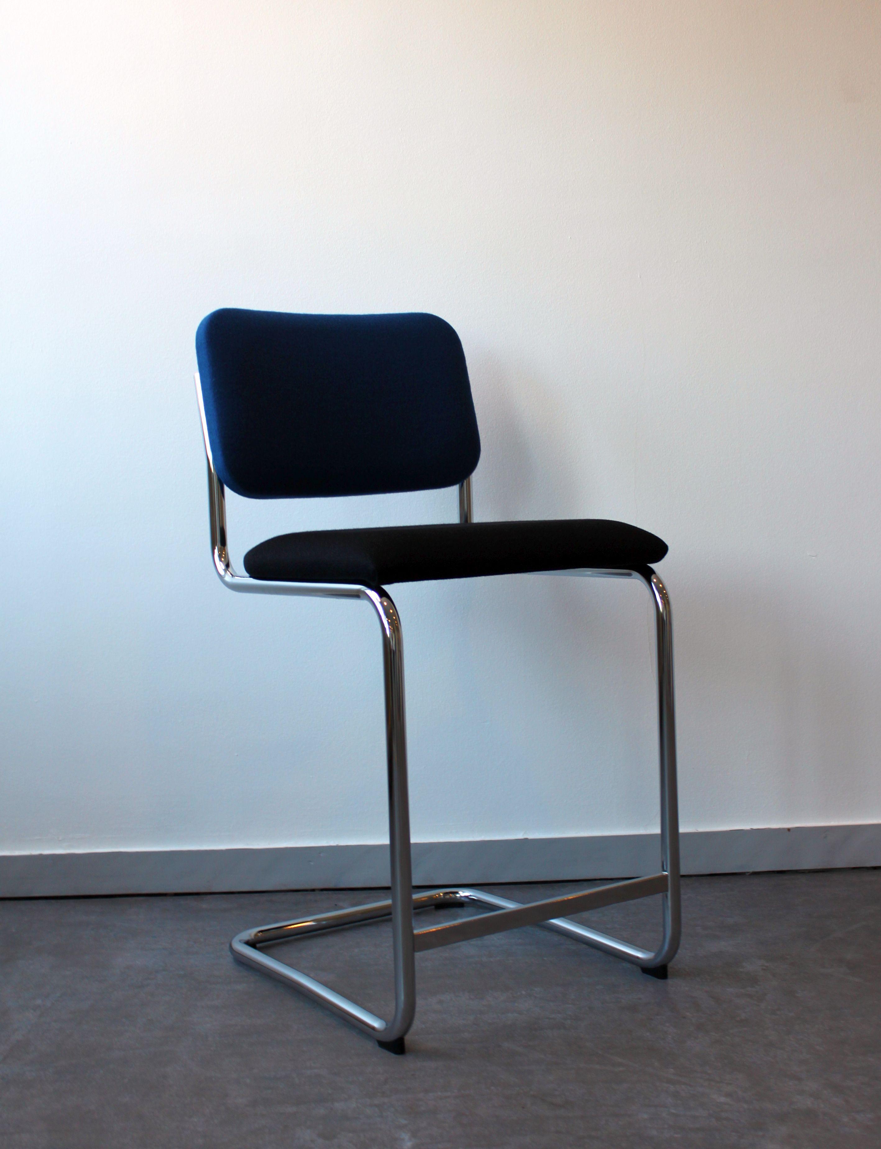 Knoll Cesca high stool by Marcel Breuer