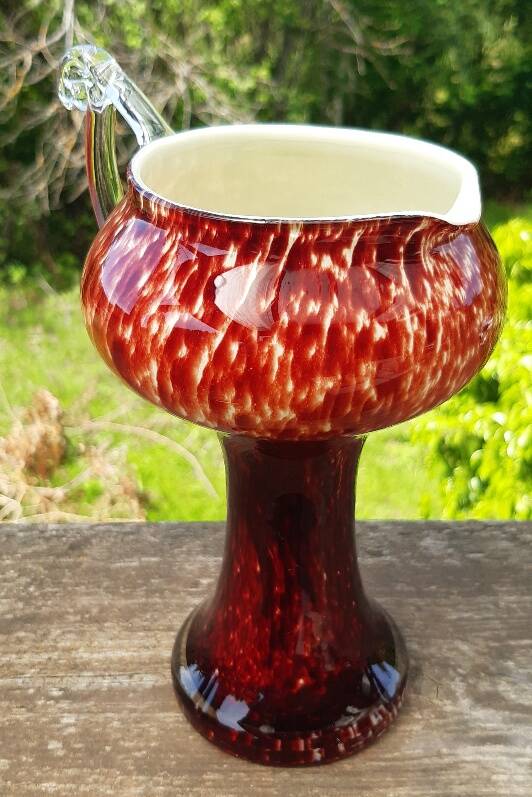 Vintage opaline vase from Florence