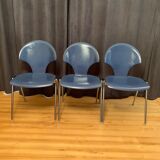 Set of three Kusch+Co chairs, Germany, 1980s