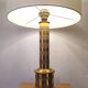 Lampe colonne laiton
