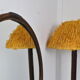 Rattan floor lamp 1970
