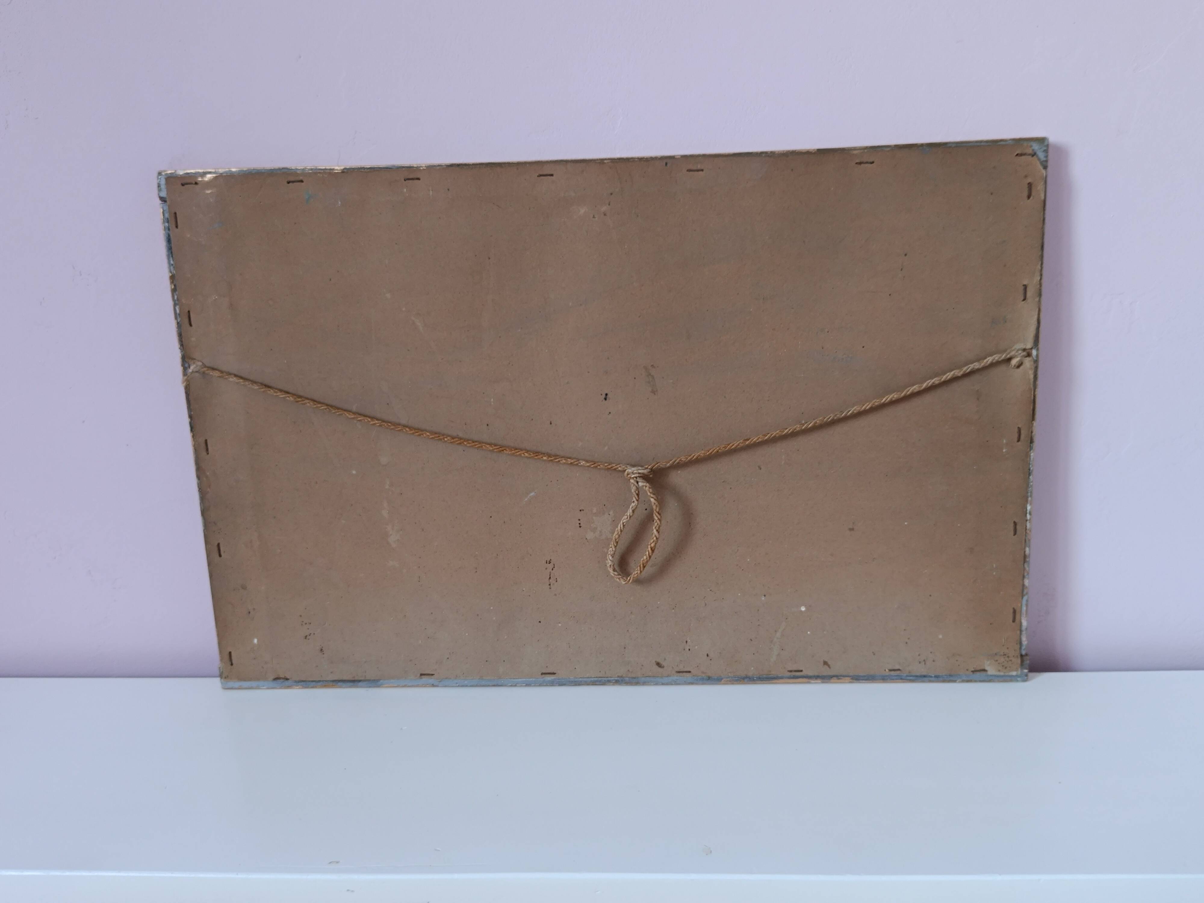 Miroir rectangulaire, années 50