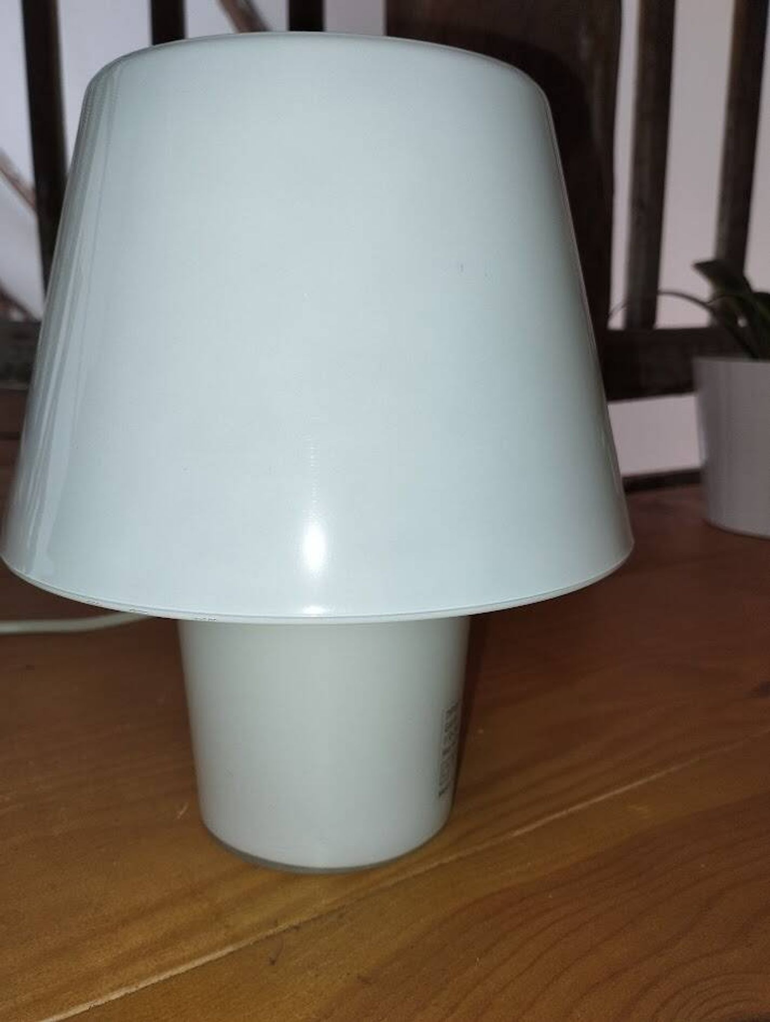 Lampe ikea gavik – blanche – design scandinave