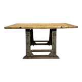Table basse rivetée industrielle, années 1960