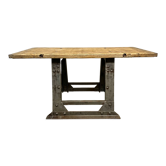 Table basse rivetée industrielle, années 1960