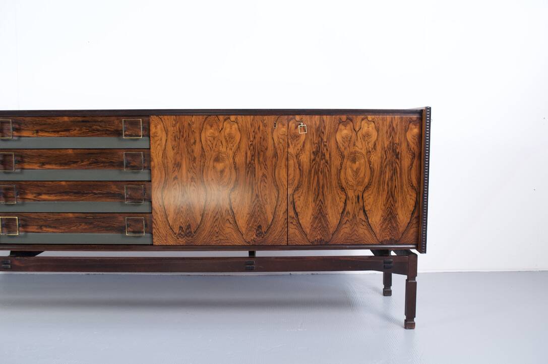 Italian enfilade rio rosewood 1960s