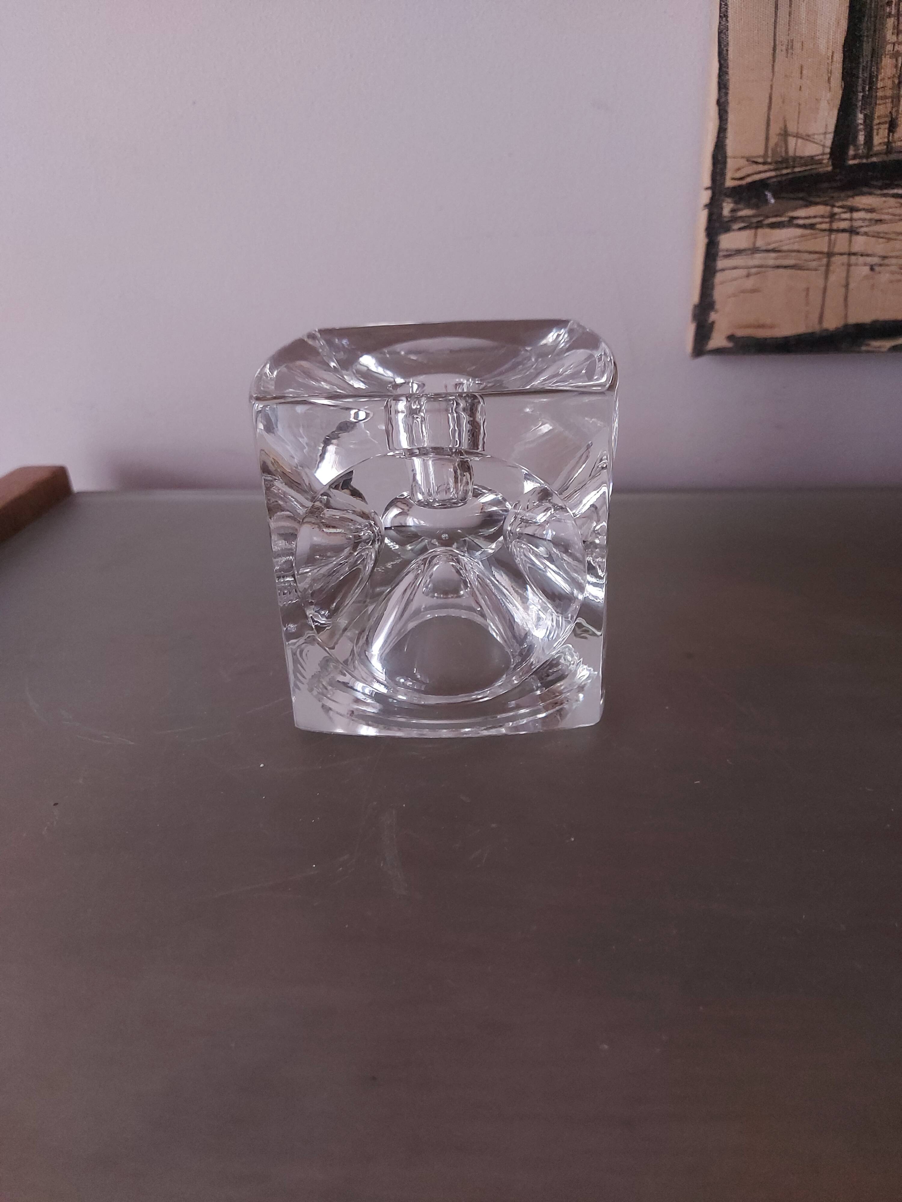 Vintage 70's peill et putzler ice candle holder