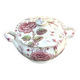 Vintage sugar bowl in English earthenware, Johnson Brothers Rose Chintz pattern.