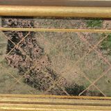 Old parecloses mirror, engraved decoration