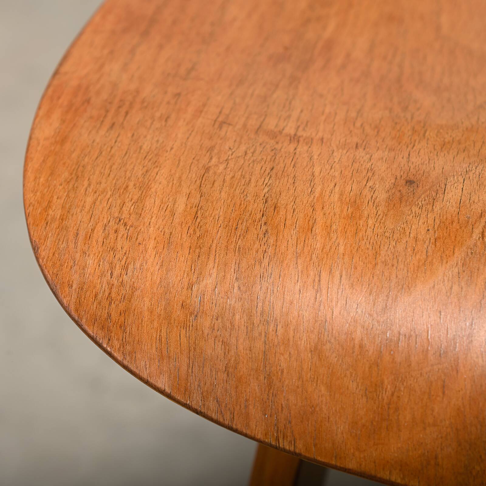 Charles and Ray Eames Early DCW Walnut Plywood Dining Chairs Herman Miller