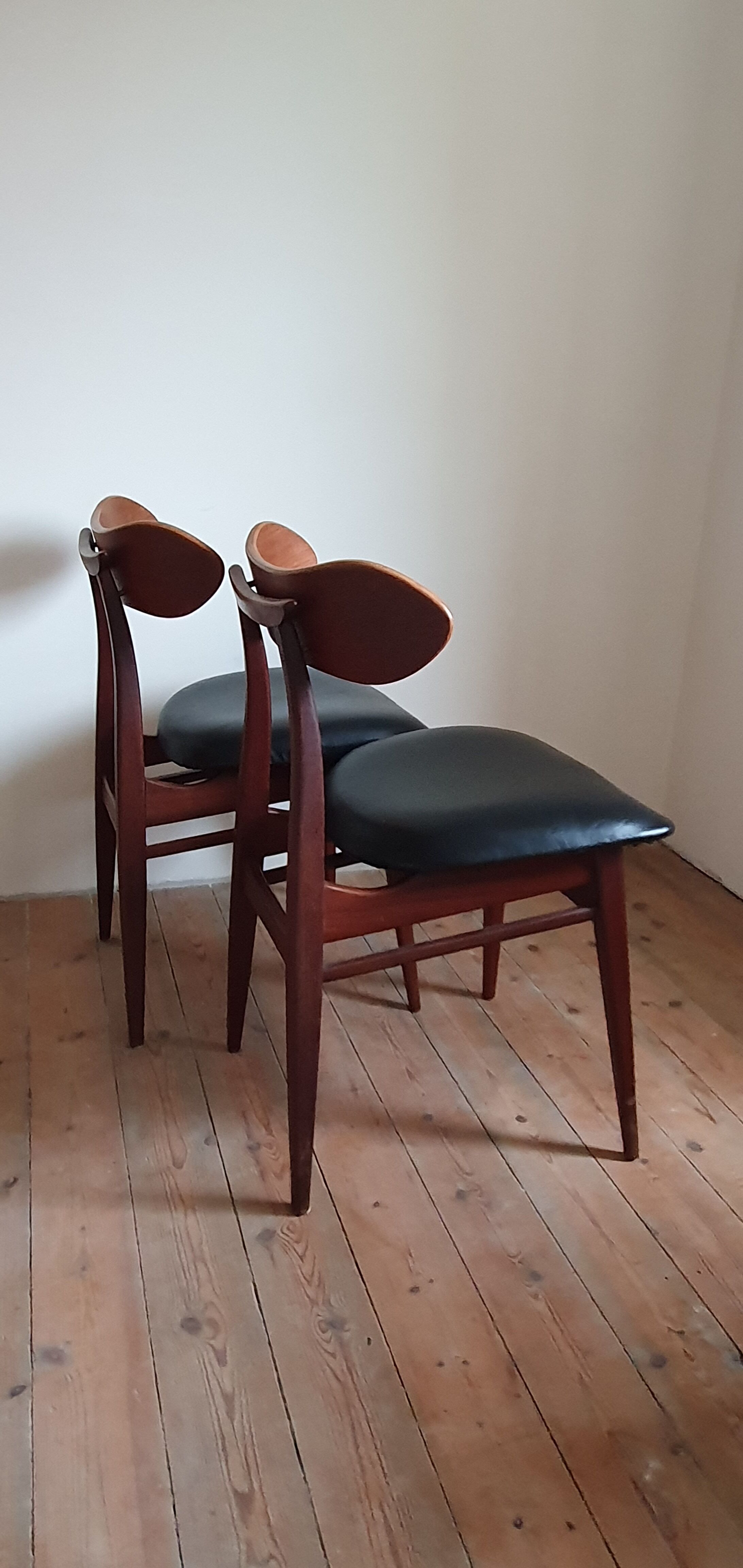 Pair of Louis Van Teeffelen chairs