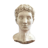 Plastered head