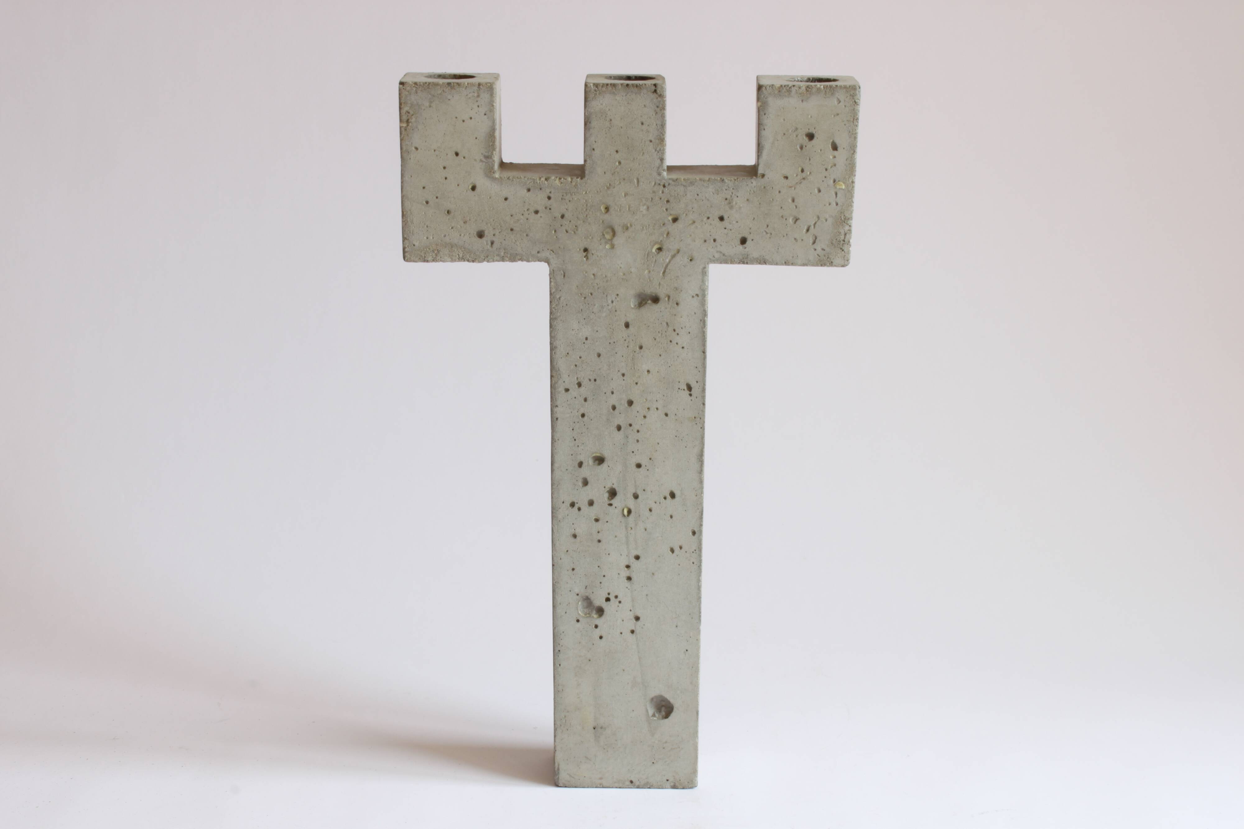 Concrete Triton Chandelier, 1990s