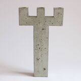 Concrete Triton Chandelier, 1990s