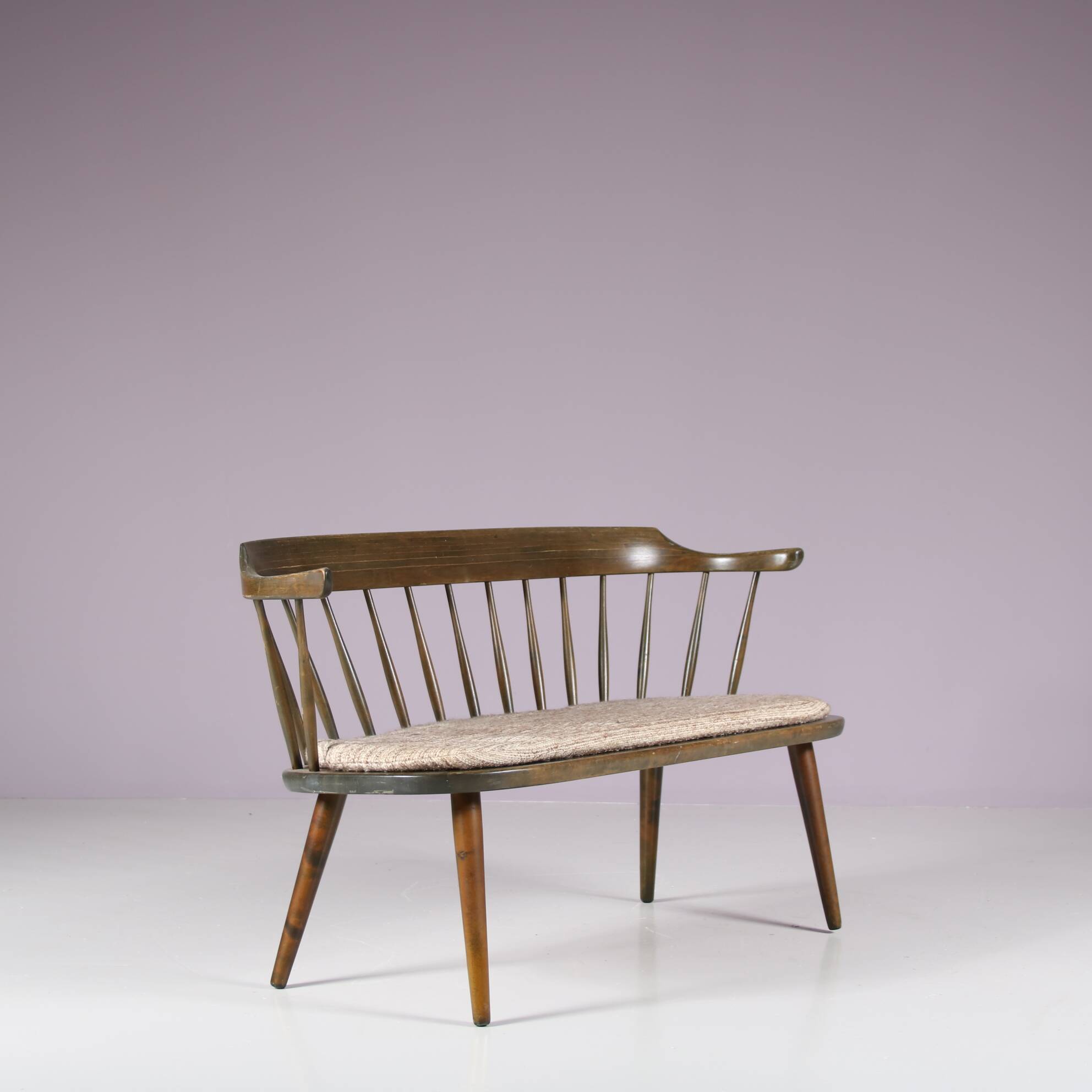 1950s Yngve Ekstrom Bench for Småland, Sweden