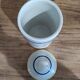 Vintage medicine jar ceramic salt of wisdom