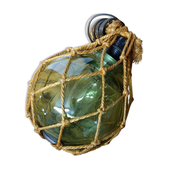 Fishing ball with its macramé
