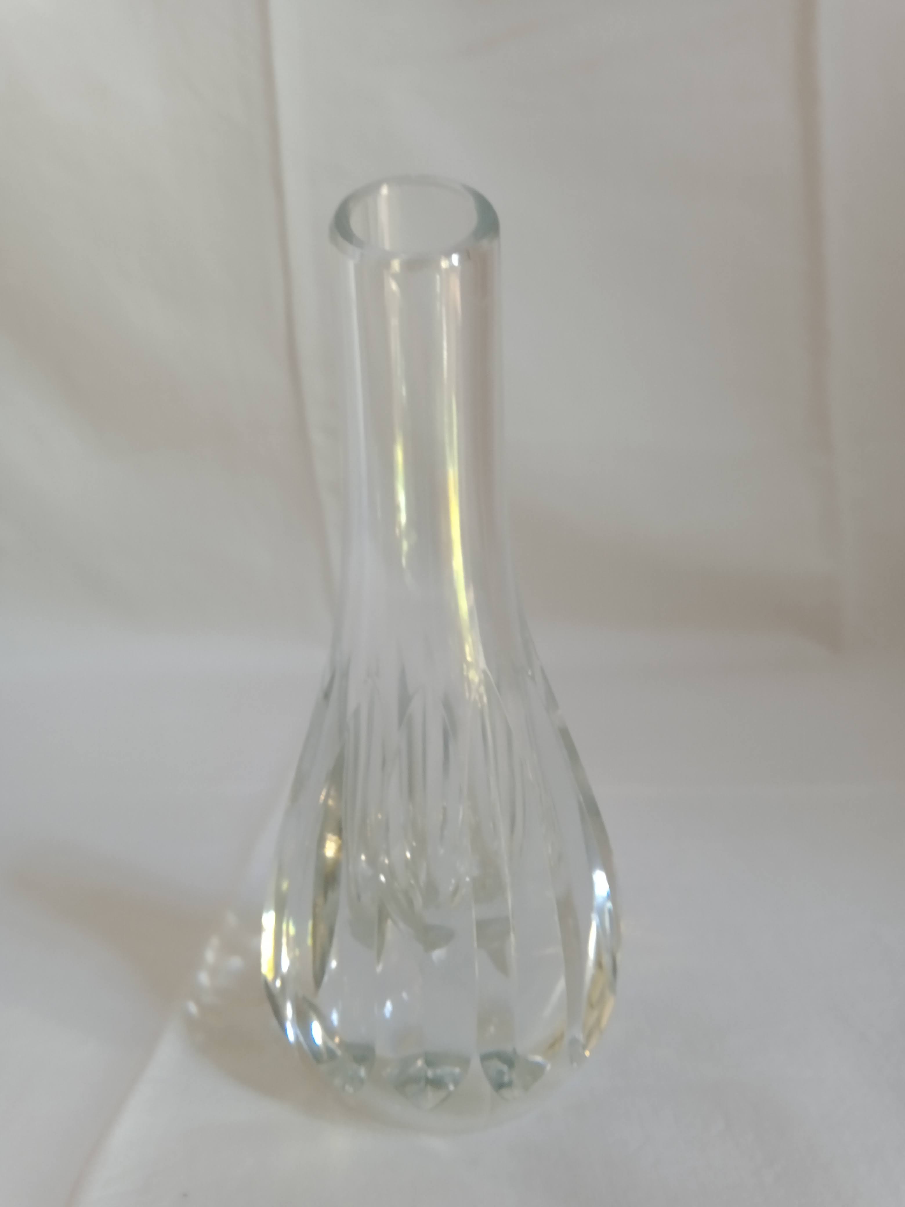 Baccarat crystal vase