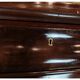 Antique Late Empire Corner Cabinet with Shelves in Mahogany from the 1840s
