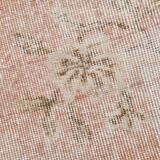 7x10 Pale Red & Beige Large Turkish Area Rug, 210x306Cm