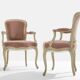 Paire de fauteuils néo-classiques Louis XV Maison Jansen 1940