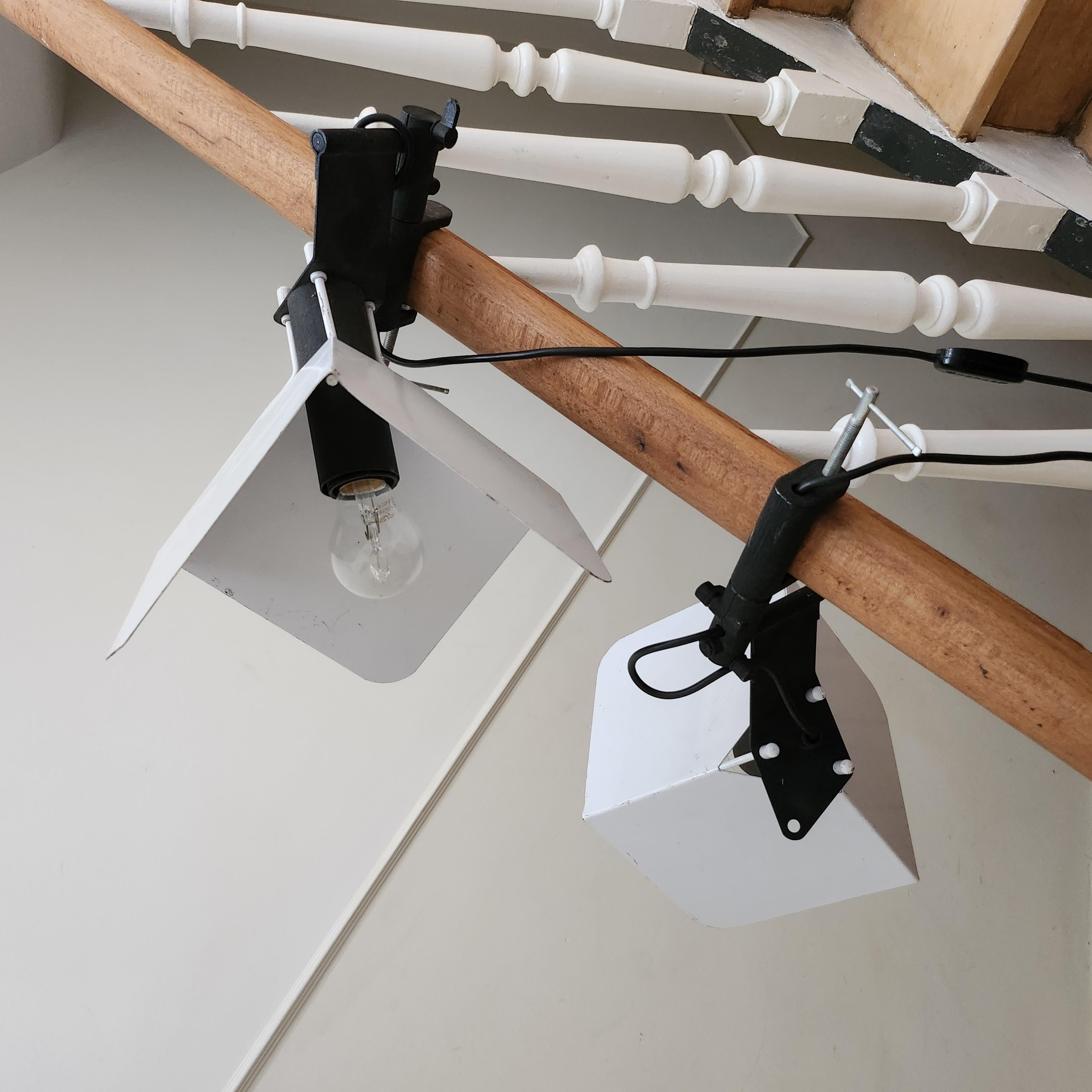 Wall lights by joe colombo for stilnovo