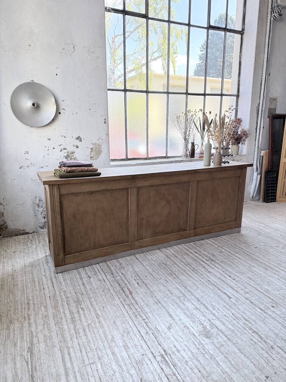 Walnut trade counter 2m5