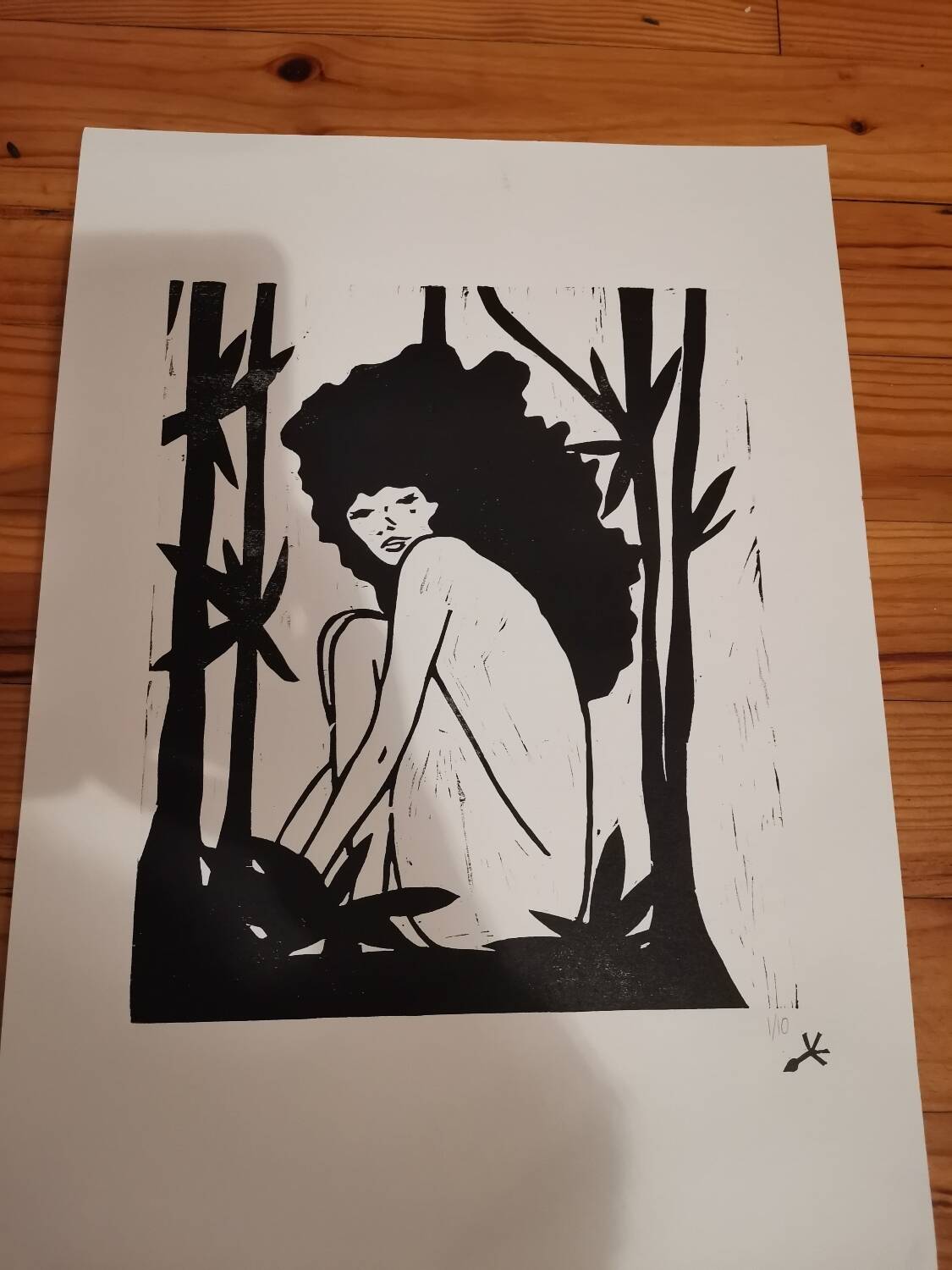 Cyanotype and wood engraving lot