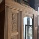 Large Art Deco oak wardrobe (renovated)