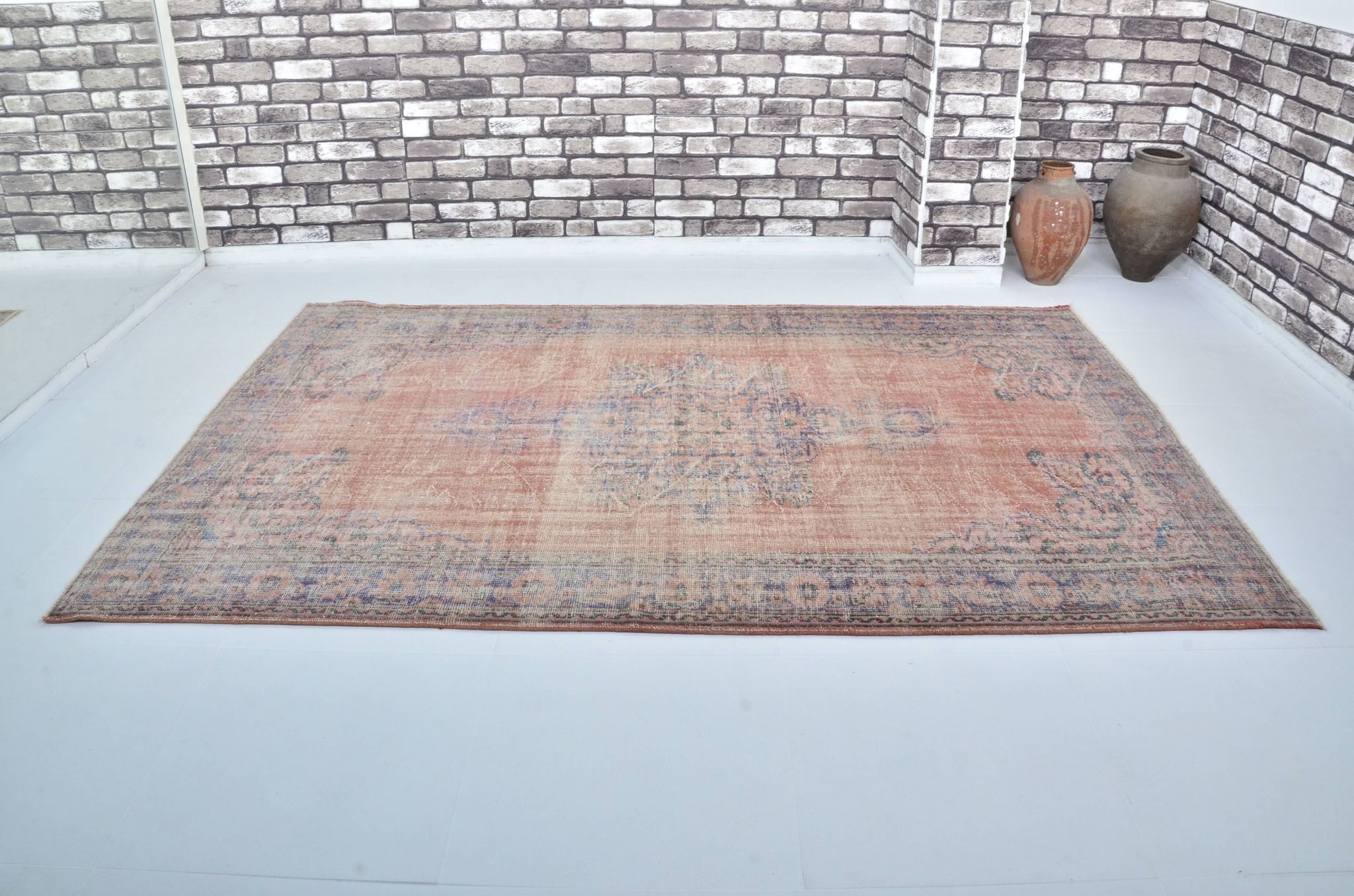 Turkish Oushak Handmade Caroet sku 3181