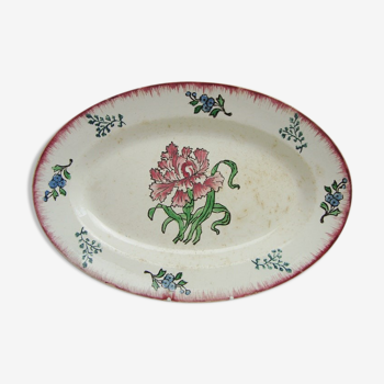 Plate made by Longwy France